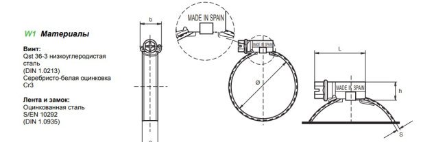 Хомут Mikalor 16-27 мм (03008770)