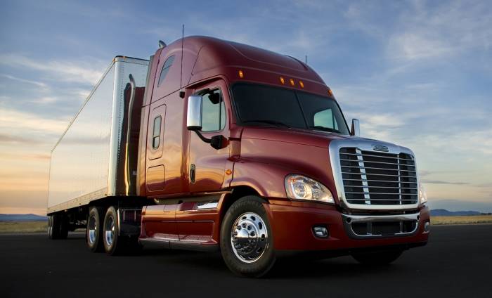 Тягач на газу Freightliner Cascadia Тягач на газу Freightliner Cascadia