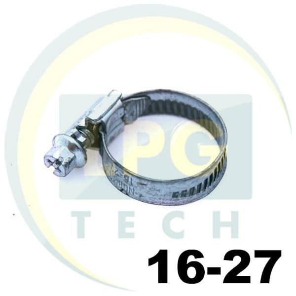 хомут для шлангов форсунок гбо