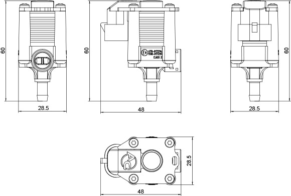 Корпус форсунки STAG W-03 Single 1 цилиндр (W3XL081013) Корпус форсунки STAG W-03 Single 1 цилиндр (W3XL081013)