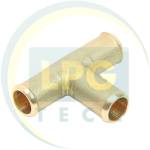 Тройник тосольный Gomet 16x16x16 мм латунь