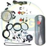 Комплект ГБО 1 поколения Atiker с цилиндрическим баллоном