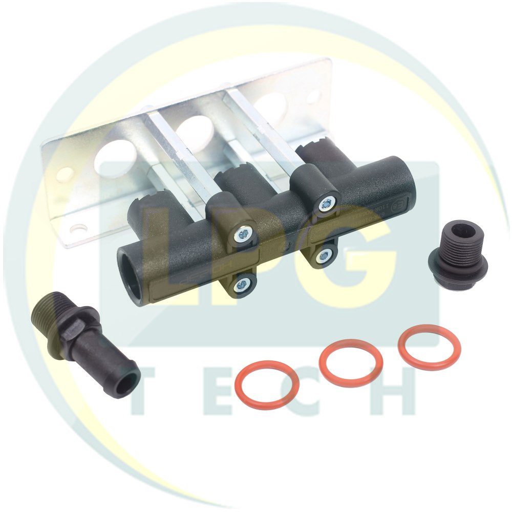 Набор монтажный для форсунок Hana 3 цилиндра (пластик)