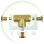 Тройник соединительный Atiker (пропан) D6xD6xD6 (ST.001)