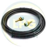 Термопластиковая трубка FARO D6 мм (6 метров) (2 штуцера прямых)