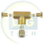 Тройник соединительный Atiker (пропан) D6xD6xD8