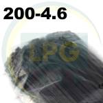 Кабельная стяжка 200х4,6 мм черная