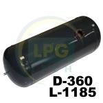 110 литров (360х1185 мм)