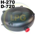 Тор. 92 литра (270х720 мм) полнотелый