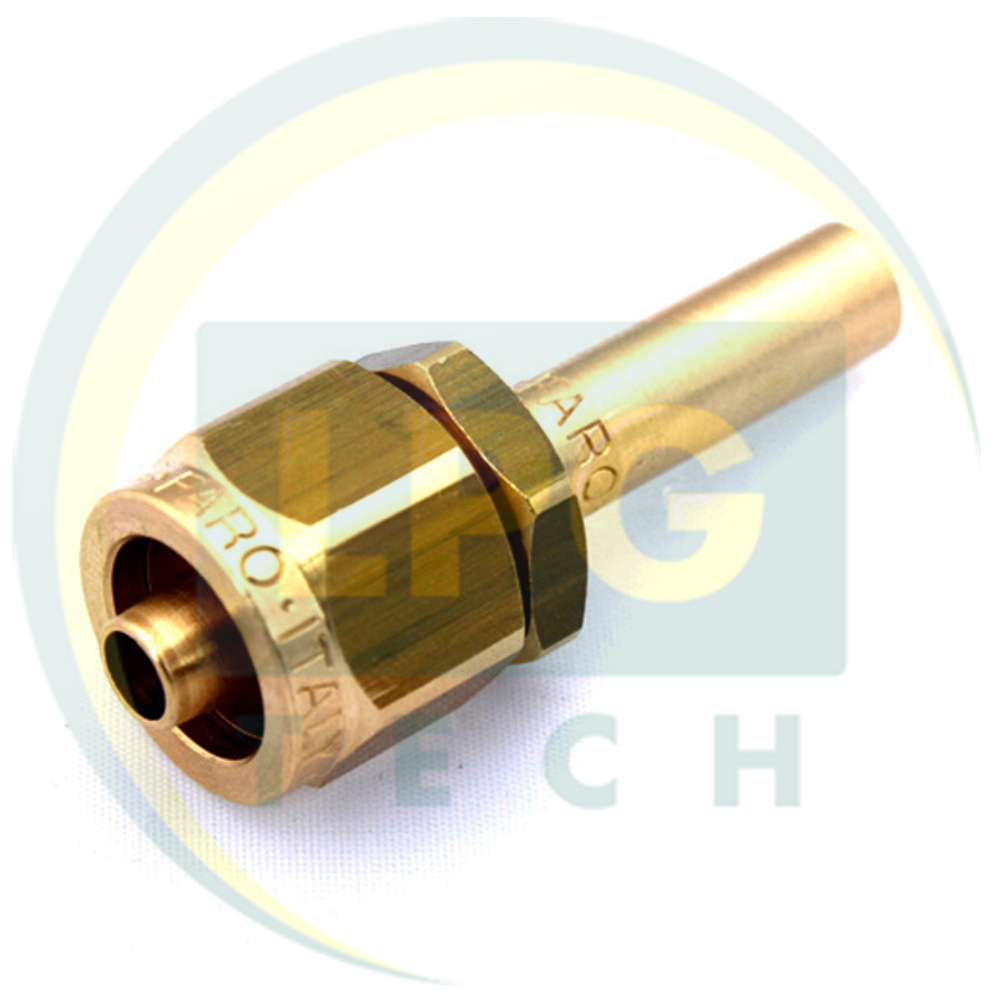 Штуцер FARO прямой для термопластиковой трубки D8 мм