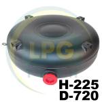 Тор. 75 литров (225х720 мм) полнотелый