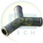 Газовый Y-образный тройник гбо 14х14х14 мм