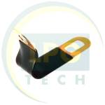 Крепление трубки D6, D8 в пластиковой оплетке