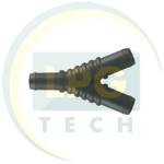 Тройник газовый Y-образный 12х12х12 мм пластиковый для гбо (TE.102)