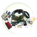 Миникомплект ГБО 4 поколения Stag-4 QBox Plus (Редуктор Tomasetto Alaska, Artic, KME Silver, OMVL, форсунки Valtek/OMVL/Tomasetto)