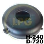 Тор. 76 литров (240х720 мм) пустотелый