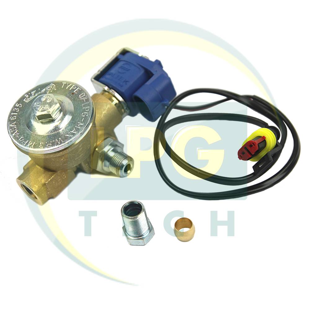 Электроклапан газа Valtek пропан (вход D8/выход D8)