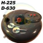 Баллон пропан тороидальный Atiker 54 литра 225х630 мм