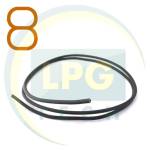 Медная трубка D8x0,8 мм (2 метра)