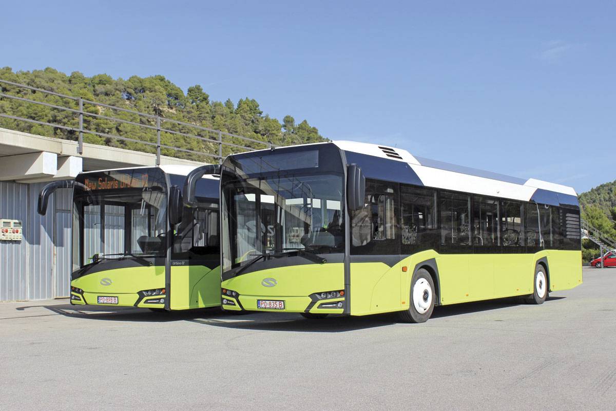 Новий автобус Solaris Urbino випускаються із встановленим газобалонним обладнанням ГБО Нові Solaris з ГБО дебютували у Ганновері