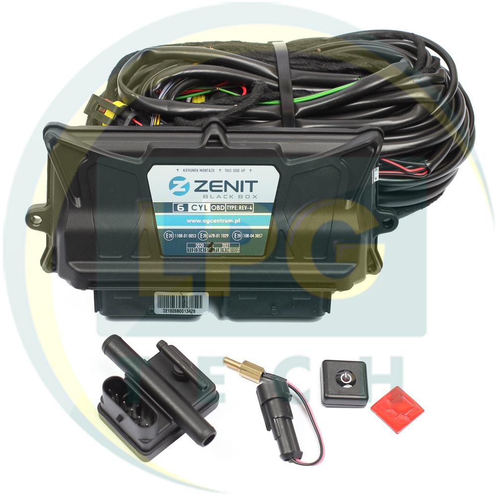 Инжекторная система Zenit BLACK BOX OBD 6 цилиндров