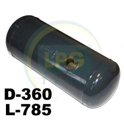 Баллон пропан цилиндрический Atiker 70 литров 360 х 785 мм