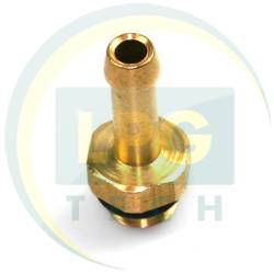 Штуцер выхода газа Valtek D1,5 мм для шланга D6