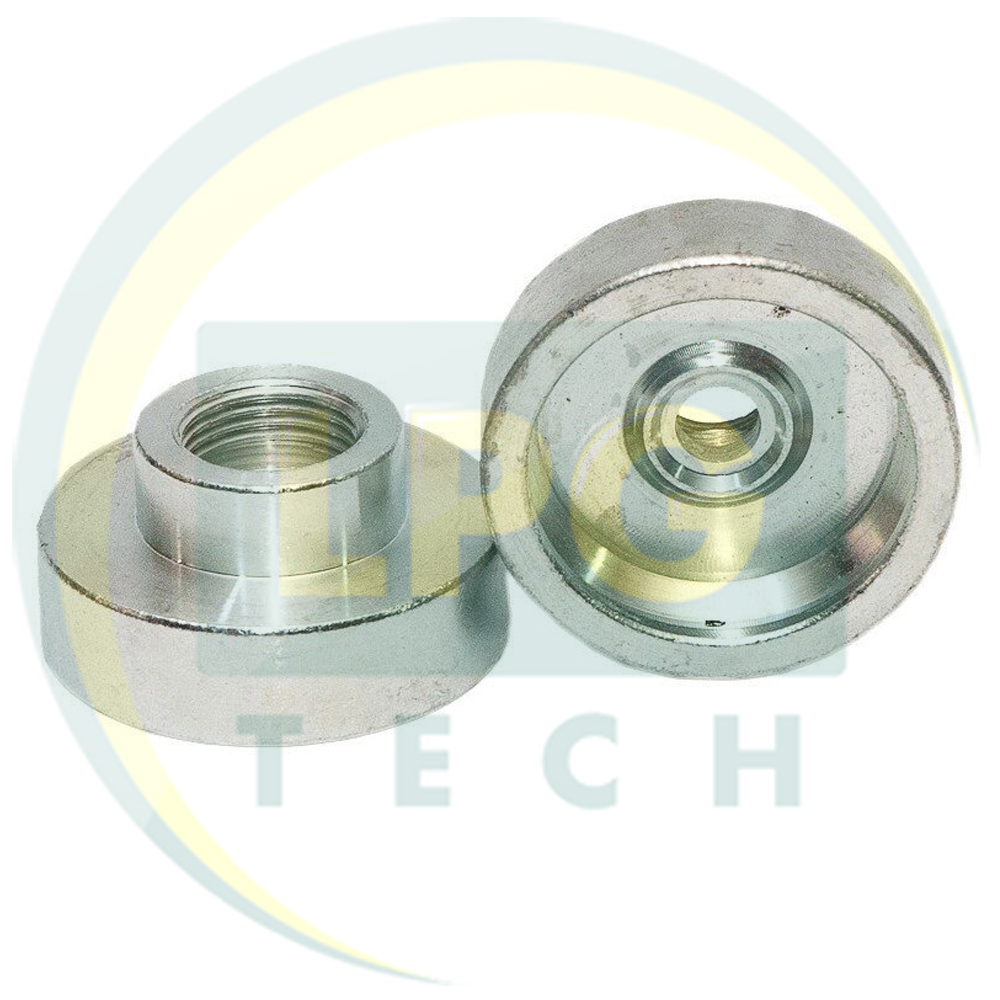 Адаптер к ВЗУ (пропан) для заправки бытовых баллонов на АЗС W21,8 с левой резьбой