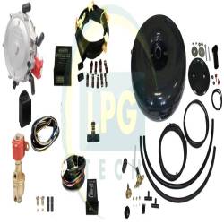 Комплект ГБО 2 поколения Atiker для инжекторных автомобилей с баллоном под запаску