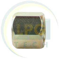 Гайка D8 (пропан) G 1/4 накидная для трубки