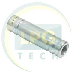 Переходник газовый Atiker D12xD12 мм металл (HB.1212)