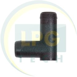 Переходник тосольный 16x16 мм угловой пластик