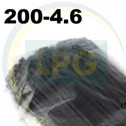 Кабельная стяжка 200х4,6 мм черная