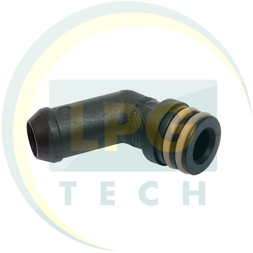 Штуцер тосольный в редуктор Tomasetto (пропан) с 2 резиновыми прокладками (RGAT1626)