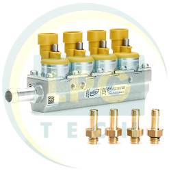 Форсунки KME Hawk 4 цилиндра 1 Ом