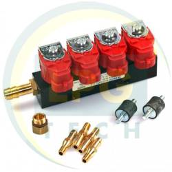 Газовые форсунки Valtek 4 цилиндра 3 Ом