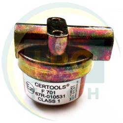 Фильтр газовый пропан Certools F701 для жидкой фазы на трубку D8 без ниппелей и гаек