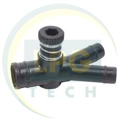 Дозатор газа 19x12x12 мм с одним регулировочным винтом