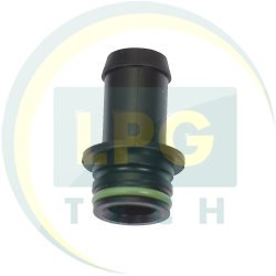 Штуцер входа газа для форсунок Lovato под рукав D12 (4530023)