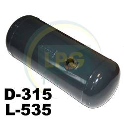 Баллон пропан цилиндрический Atiker 35 литров 315х535 мм