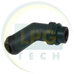 Штуцер тосольный для редуктора Tomasetto (с резиновой прокладкой)