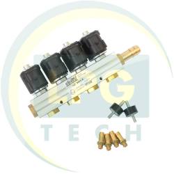 Форсунки STAG W-01 4 цилиндра с жиклерами D 1.5 мм (WGM2040AH-E)