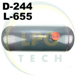 Баллон пропан цилиндрический Atiker 25 литров 244 х 640 мм