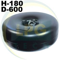 Тороидальный внутренний баллон Green Gas 180х600 мм 40 литров