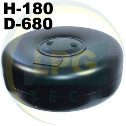 Тороидальный баллон Atiker 50 литров 180х680 мм