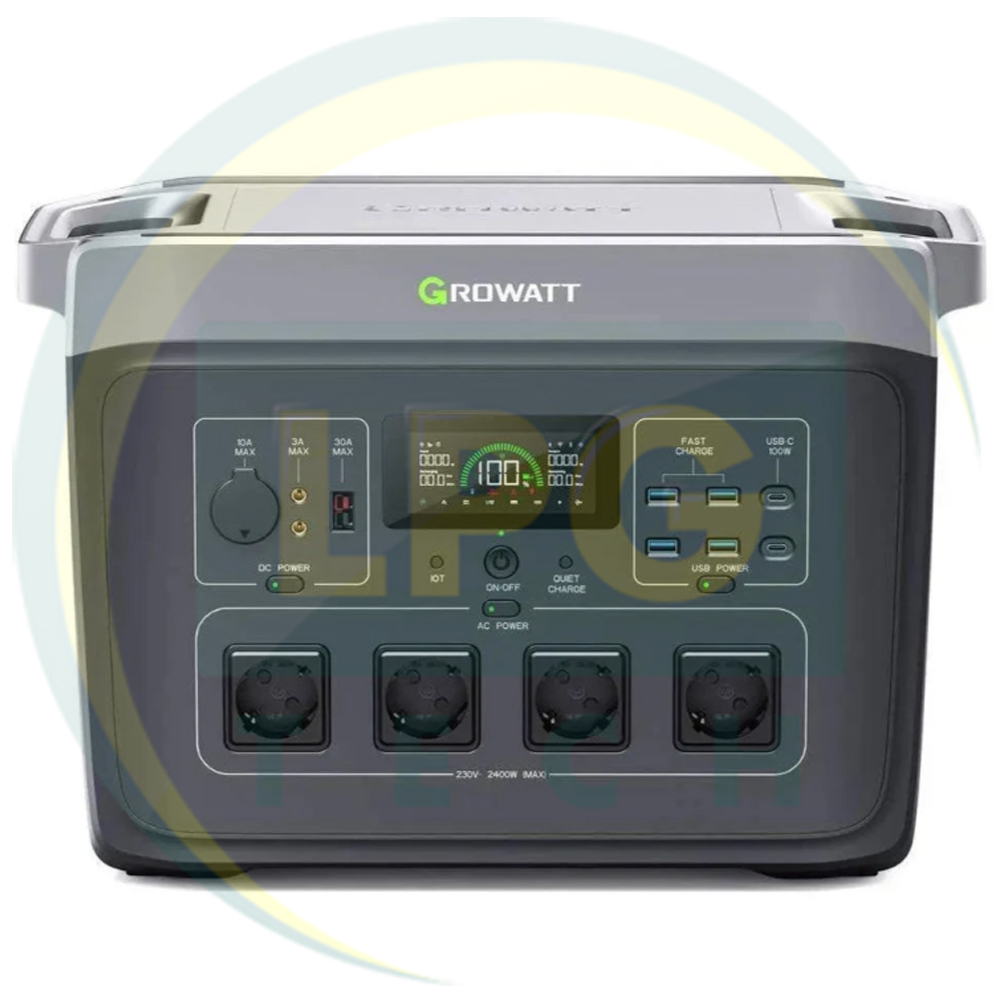 Зарядная станция Growatt INFINITY 2000 PRO (2048 Вт/ч, 2400 Вт)