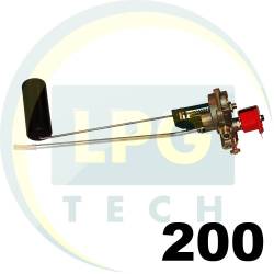 Мультиклапан Atiker 200-30 с катушкой для цилиндрического баллона вид сбоку