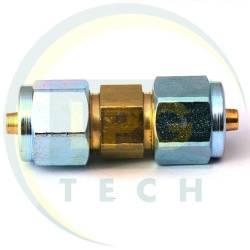 Переходник соединительный Гомет D6-D6 для термопластиковой трубки гбо