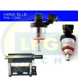 Газовые форсунки Hana 2 цилиндра синие