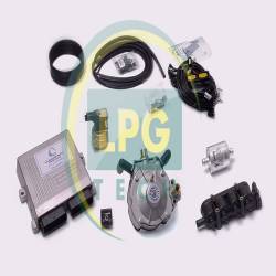 Комплект Landi Renzo мини Omegas Boxer Turbo 4 цилиндра (Редуктор IG1 110-160 kW, форсунки MED Large White)